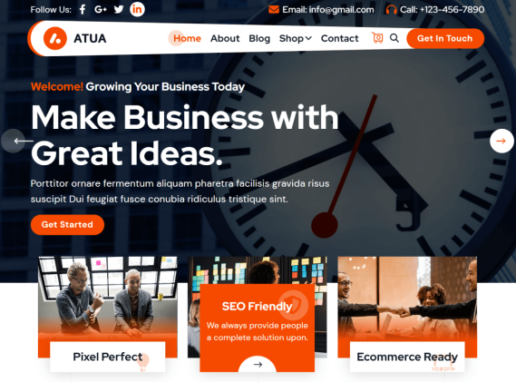 Atua WordPress Theme