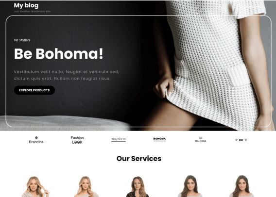 Bohoma WordPress Theme