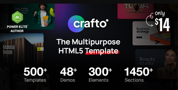 Crafto HTML5 Template