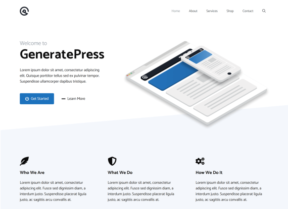 GeneratePress WordPress Theme