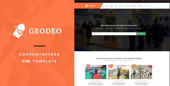 GeoDeo HTML Template