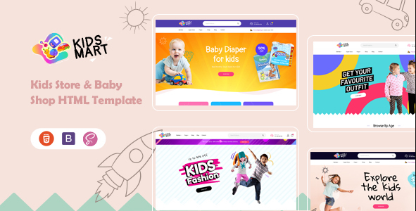 KidsMart HTML Template