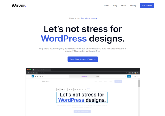 Waver WordPress Theme